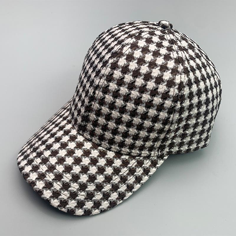 Retro British Style Fashion Classic Men'S And Women'S Baseball Caps Cotton Hip Hop Versatile Casual Breathable Sun Hats