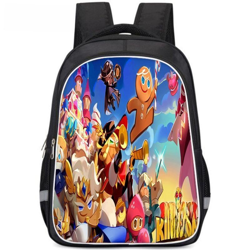 Backpack Cartoon Childrens With Cookierun Kingdom Print Design For Daily