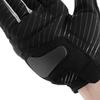Komine GK-2603 Protective 3 Fingerless Mesh Gloves for Motorcycles Black Red S