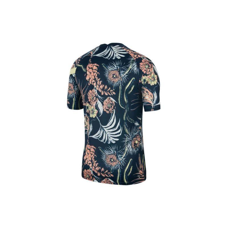 Nike Club America Soccer Training Logo Print Casual Training Short Sleeve T-Shirt Unisex Tops Multicolor CW4871-454