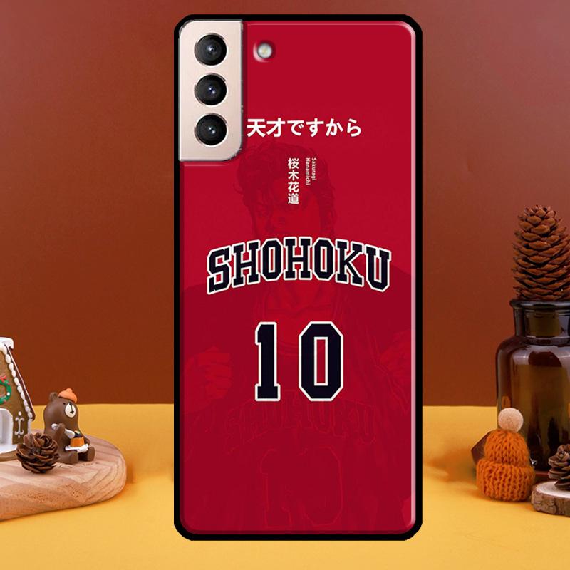 Slam Dunk Anime Manga Case For Samsung Galaxy S21 S20 FE Note 20 S22 Ultra Note 10 S8 S9 S10 Plus Phone Cover