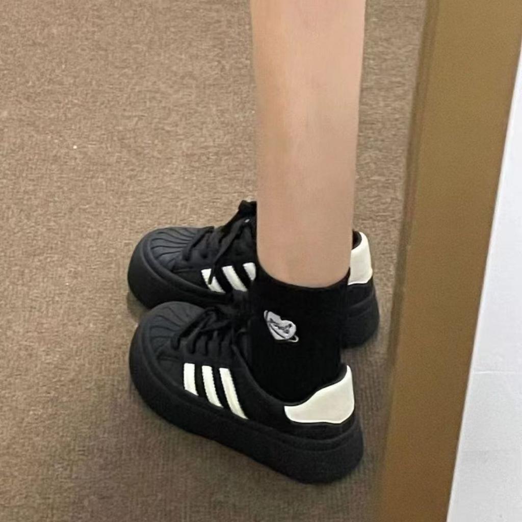 Zhao Ruth big head doll shoes spring platform lace-up bread shoes leisure sports high street board shoes