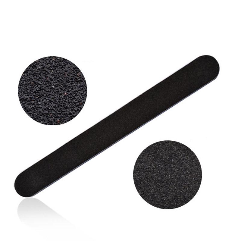 5pcs/lot Washable Nail File Nail Art Sanding Sandpaper Grit Buffing Curved Professional Manicure Files
