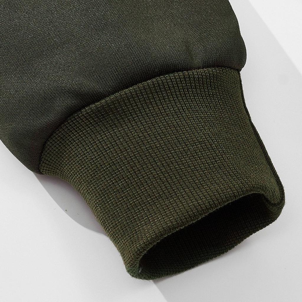 Men's Solid Color Casual Base Retro Raglan Long Sleeved Shirt