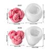 Silicone Molds Peony Flower Candle Molds Epoxy Resin Molds Craft Molds Handmade Castings Molds Plasters Molds