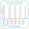 ABIY Leather Templates 22 Pcs 11 Styles PVC Patterns For DIY Supply For Belt Holes Punching Crafting Tools