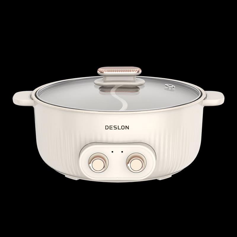 

Электрическая сковорода-гриль Deslang 6 л с двумя отделениями