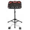 Multifunction Portable Electronic Drum Set 7 Velocity-Sensitive Pads Tabletop Drum Practice Drum Support Recording Audio Input