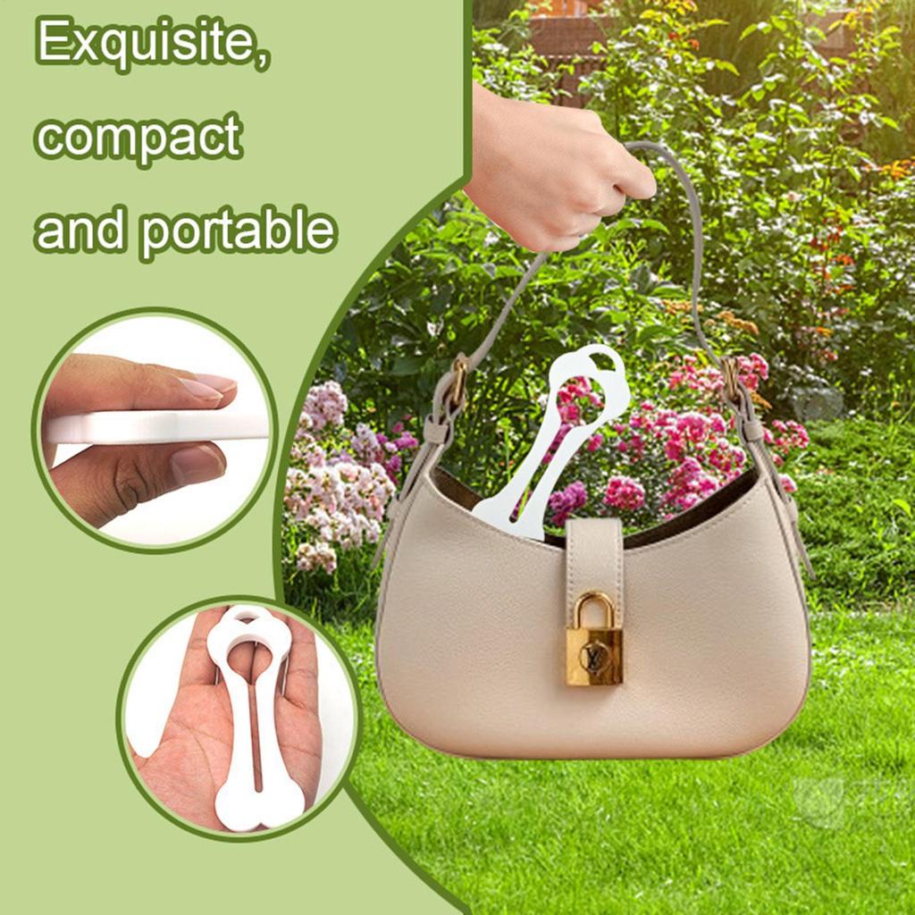 Poop Bag Clip Bone Shape Dog Poop Bag Hook Pet Carrying Supplies with Carabiner Portable Garbage Pouch Clip for Urban Travel
