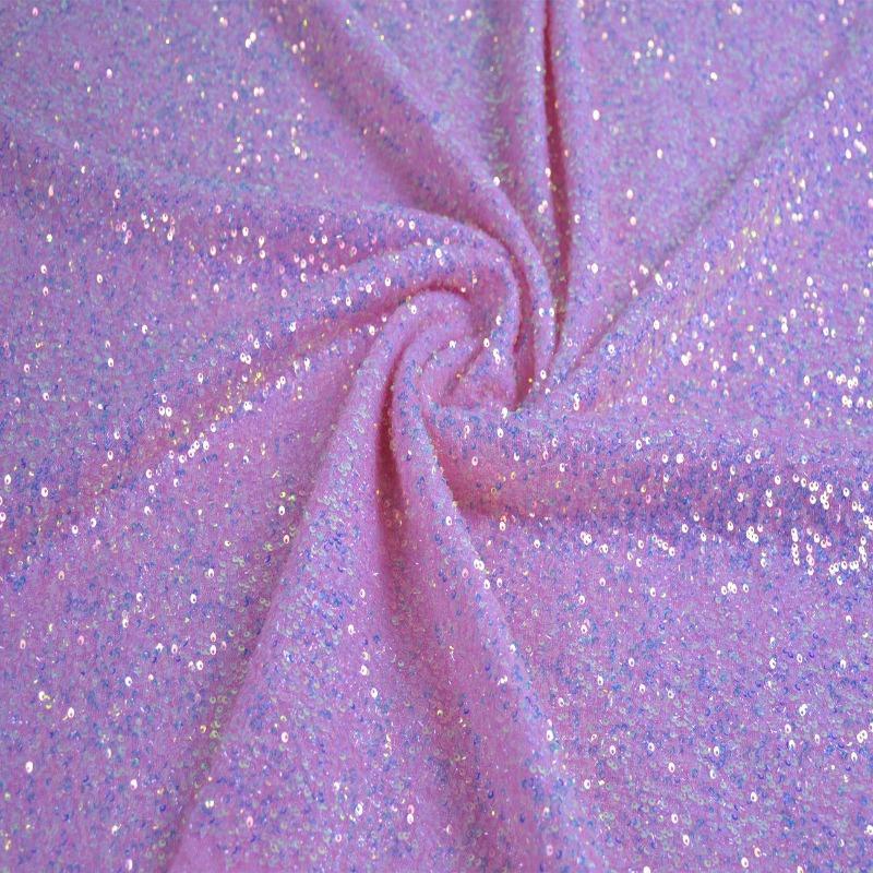 26 Colors 3mm High-Density Glitter Sequin Fabric Christmas Wedding Decoration Dress Handbag Accessories Trimming Cloth Material
