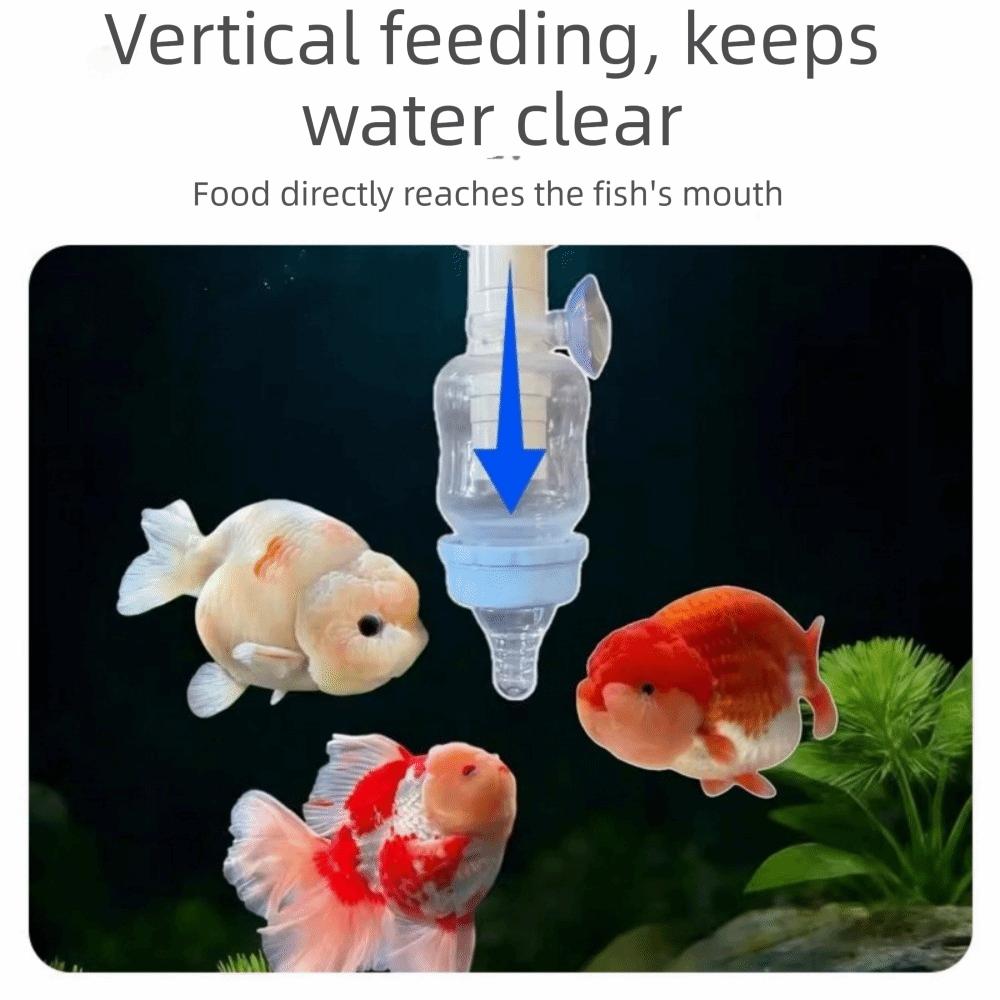 Precise Fish Pacifier Feeder No Turbid Water Fixed Point Food Dispenser Tank Environment