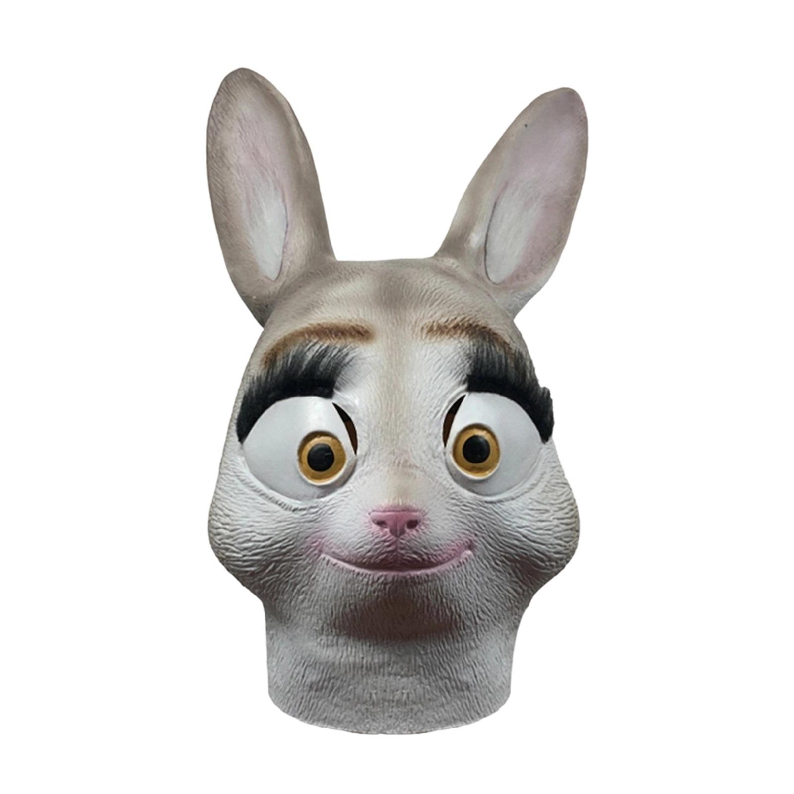 

Latex Headgear Party Performance Props One Size