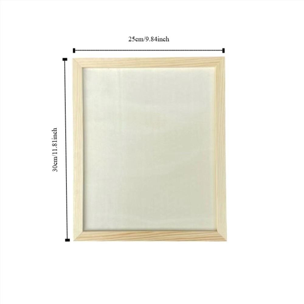 Wooden Picture Frame Multi Size Wooden Photo Holder Art Puzzle Holder  Children Painting Drawing