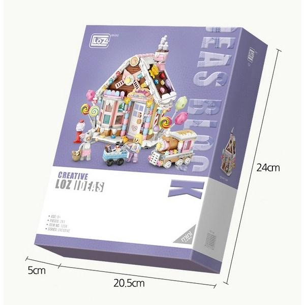 LOZ Romantic Candy House, Mixed Color
