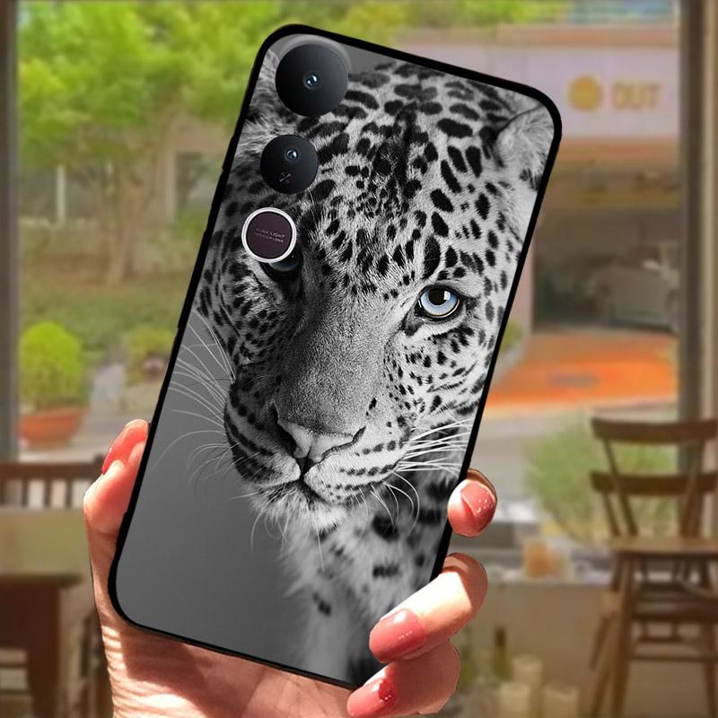 For Vivo V50 Lite 4G Case V2441 Cover Fashion Lion Painted Soft TPU Silicone Phone Case For Vivo V 50 V50Lite 5G V2440 Fundas