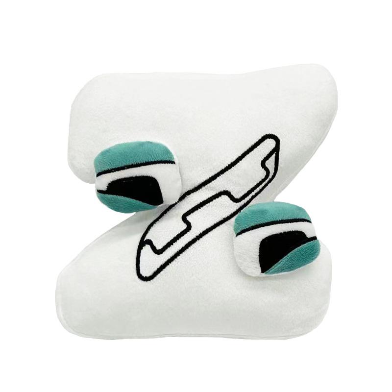 Alphabet Lore Plüschtiere Anime Puppe Kawaii 26 englische Buchstaben Stofftiere Kinder Aufklärung Montessori Plüschtier Puppe Geschenke