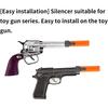 Silencer Extension, Silencer Muffler Adapter Decorator Accessories Modulus Modify Toy Nerf Accessories