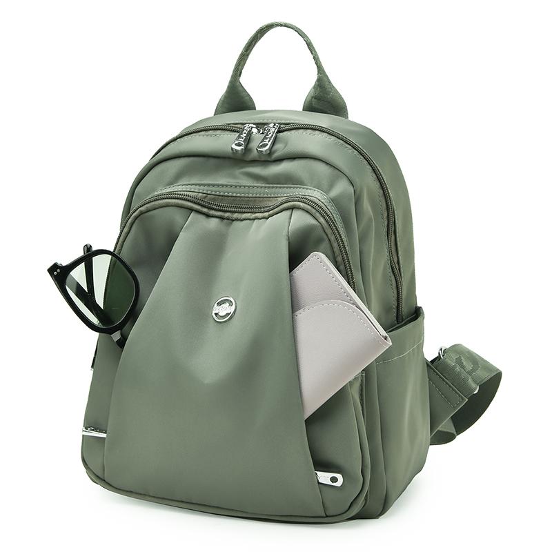 Fashion Daypack for Women Top Quality Waterproof Nylon Backpack Large Capacity School Bag Student Bookbag Ladies Travel Rucksack