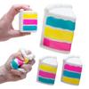 Slow Rising Cake Squeeze Toy Stress Relief Simulated Cake Pinch Toy Focus Aid Anti-anxiety Fidget Ball Hand Relaxation