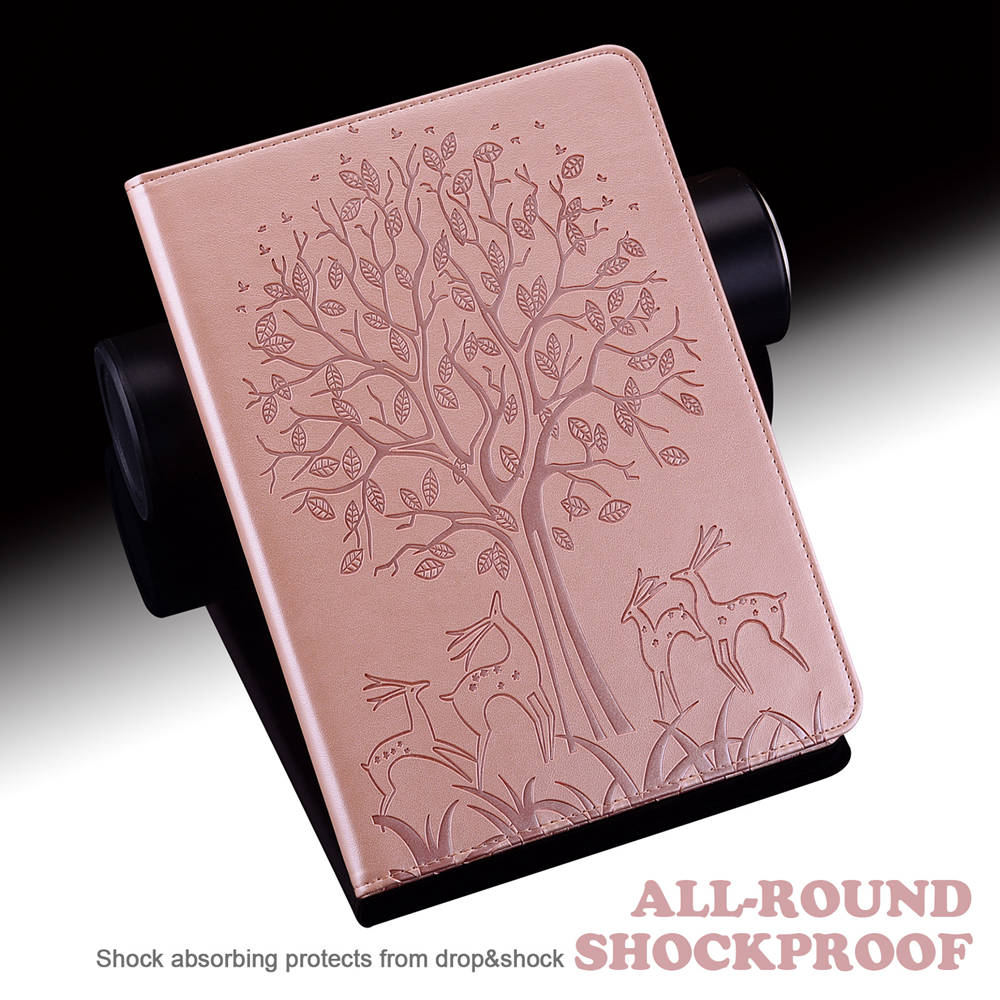 

For Xiaomi Pad 7 / Pad 7 Pro 11.2 Inch 2024 Tablet Cover 3D Tree Patterm Case for Xiaomi Pad MIPad 7 11.2 Case Caqa MiPad7 11.2 2024 розовый