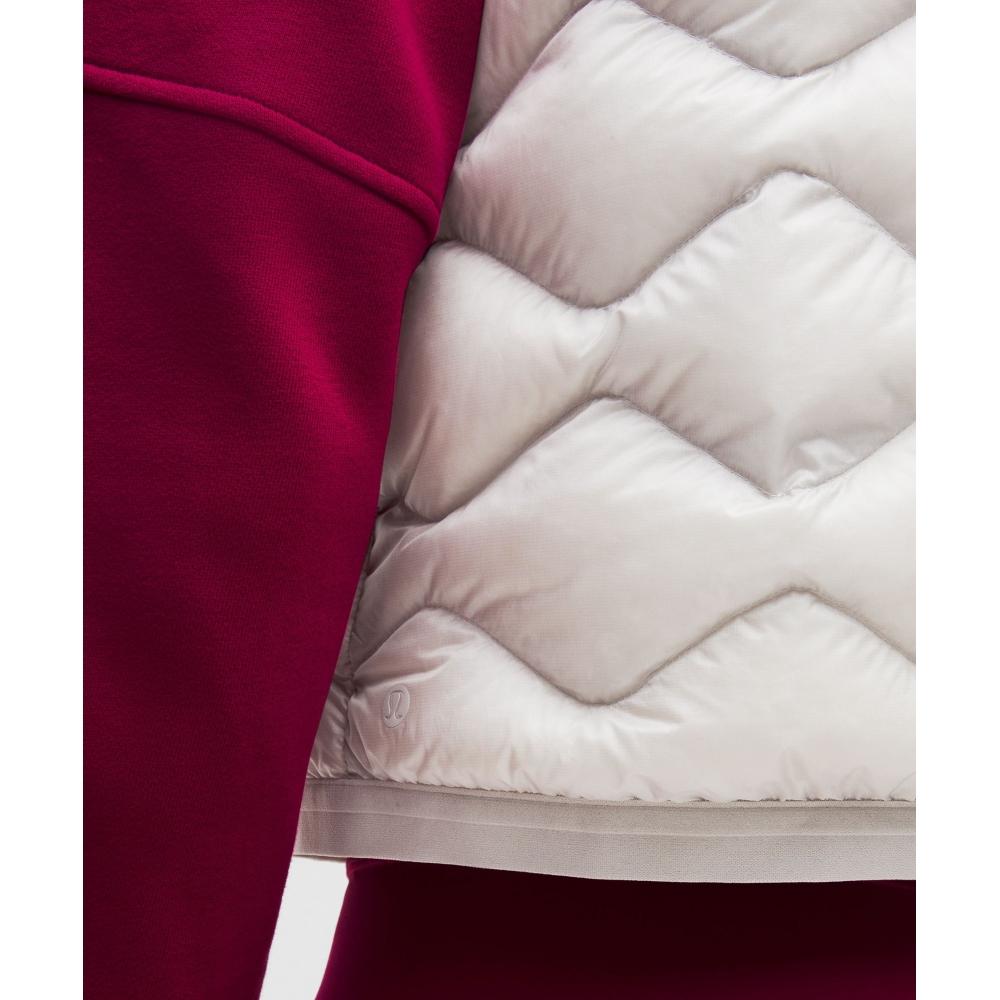 Lululemon Women S Featherweight 900 Down Fill Quilted veSt Dove Grey