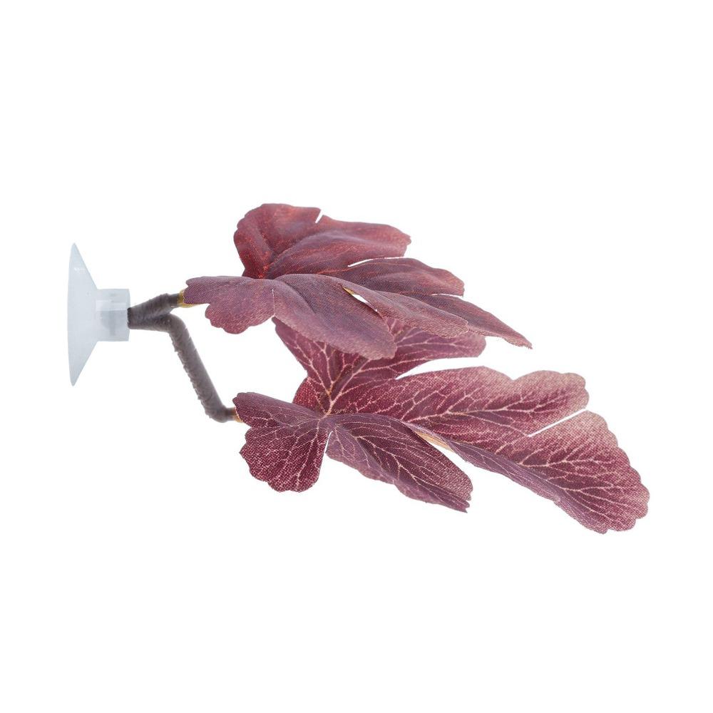 Plastic Betta Fish Rest Leaf Simulated Lotus Leaves/Artificial Leaf Suction Cup Fish Spawning Ornamental Plant