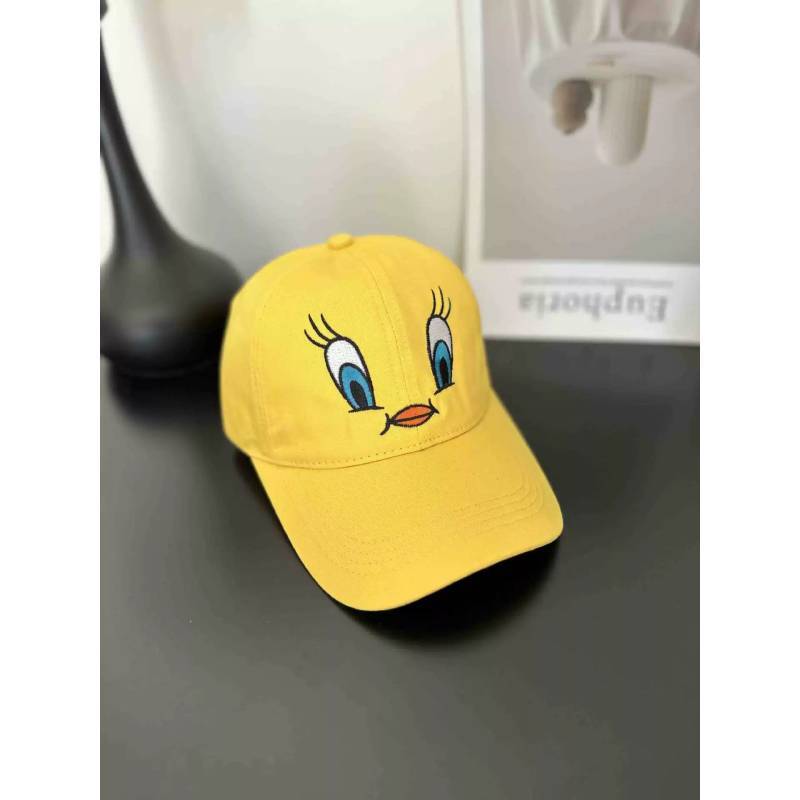Tweety Bird Embroidered Baseball Cap With Sun Protection And Breathability For Casual Wear