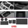 For GAC Trumpchi EMKOO 2023 2024 2025 Car Door Central Console Water Cup Storage Box Gate Groove Slot Mats Leather Accessories