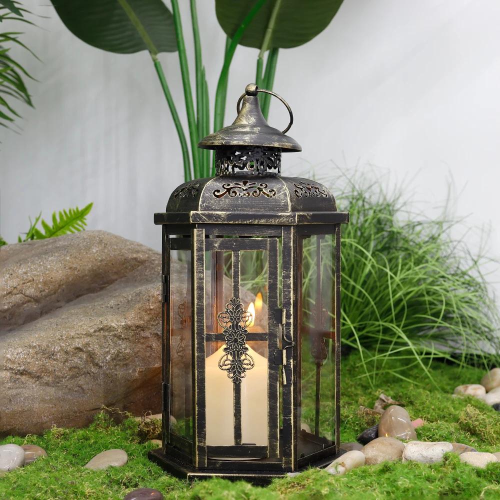 Vintage Severské Svícnové Lucerny Kovové Závěsné Lucerny Železné Lucerny Dekorativní Lucerny Domácí Dekorace Dekorace Svatby