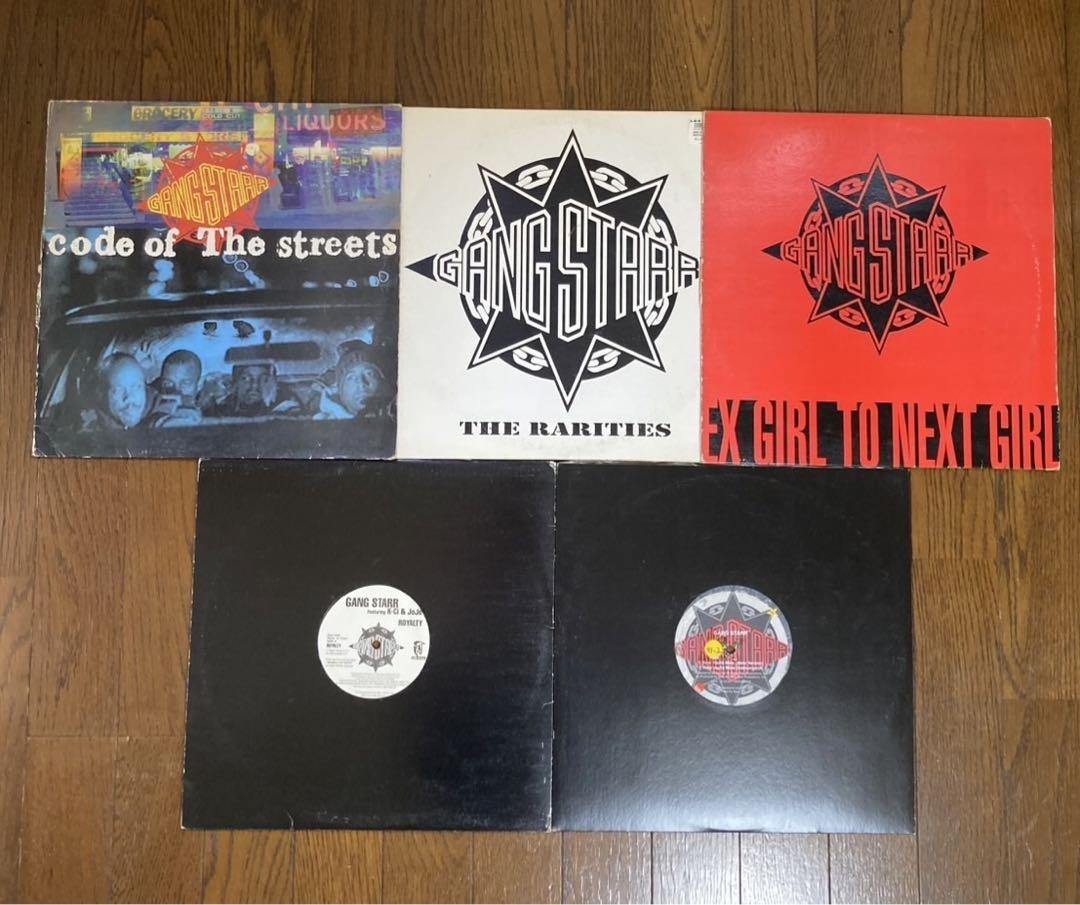 

[USED] GANG STARR 12-inch record set of 6, extremely rare