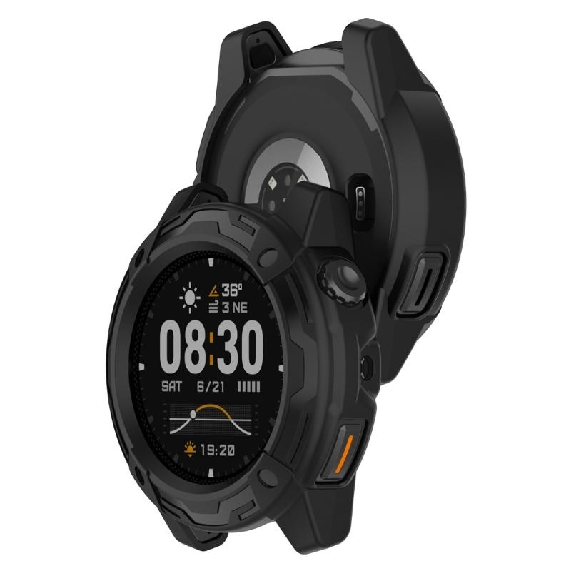 Breathable Semi Enclosed Protective Case Suitable For NOMAD Smartwatch Hollowed Out Design Easy Access to Screen&Button