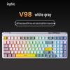 INPHIC V98PRO Wired Membrane Keyboard with AI Assistant