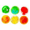 6 Count of Fidget Liquid Motion Toys, Ideal for Holiday Gifts And Prizes
