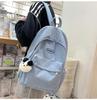 Minimalist Corduroy Backpack - Cute Japanese & Korean Style for Girls