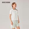 Skechers Women's Fashion Knit Short Sleeve T-Shirt P226W108