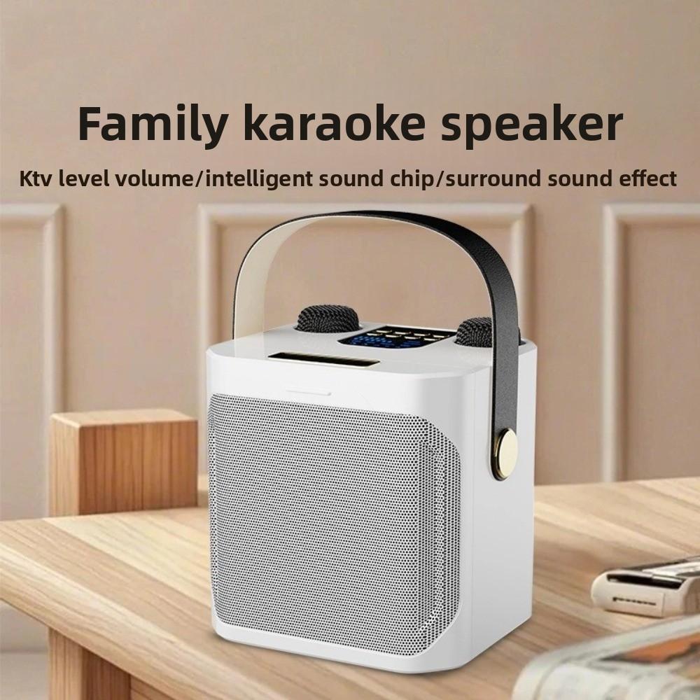 High Power 360 Stereo Surround Karaoke Bluetooth 5.3 Karaoke Machine  Home TV KTV