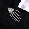 Hand Bone Skull Hand Korean Style Barrette Hair Accessories Women Hair Clip Halloween Rubber Band