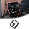 ABS Carbon Fiber For BMW iX I20 2026-2026 Interior Kit Steering Wheel Dashboard Console Gear Shift Panel Cover Trim Stickers