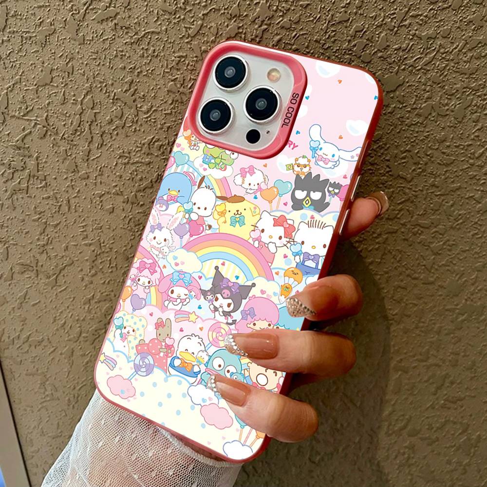 

Popular Cartoon Cute Animals For Iphone 15 14 13 Plus 17 16 12 11 Pro Max Matte Colored Silver Luxury Phone Cover iPhone 16