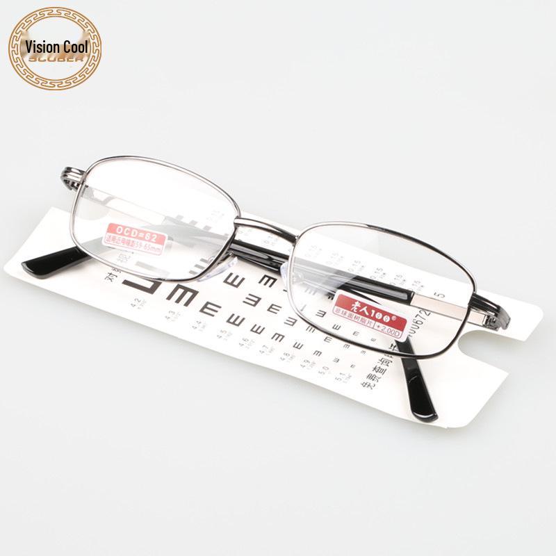 

Ultra-Light Gunmetal Reading Glasses for Men and Women, Resin Lenses +1.00