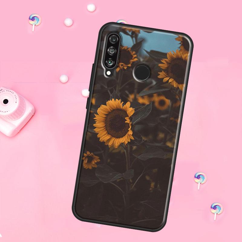 

Sunny Sunflower For Huawei Nova 10 9 SE 3i 7i 8i 11i 12i Y73 Y90 Y70 Y72 Y61 Y91 P60 Pro P30 P40 Lite Case Huawei P40 Lite 4G
