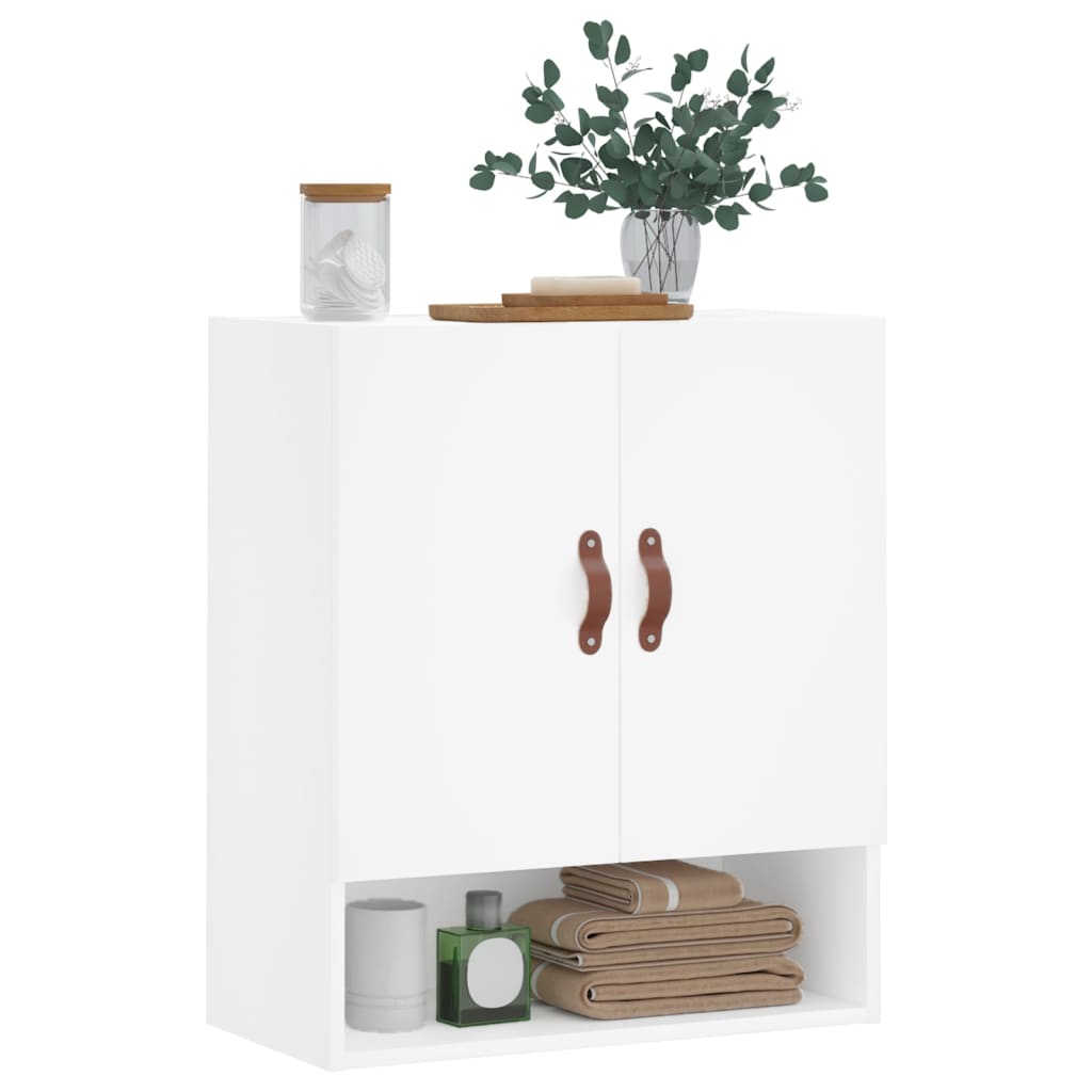 Wall Cabinet White 60x31x70 cm Particleboard