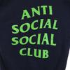ANTI SOCIAL SOCIAL CLUB Made in USA Back print Long sleeve Sweatshirts Men's Used