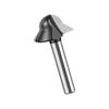 High Accuracy 90 Degree Angle V Shape Woodworking Router Bit For Density Board Laminated Panel And DIY Projects Solid Carbon Construction