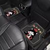 Cartoon Car Floor Mats, Decorative Mats, Non-Slip, Water-Absorbent, Festive Atmosphere Floor Mats, Can Be Cut, Simple New Year Car Mats