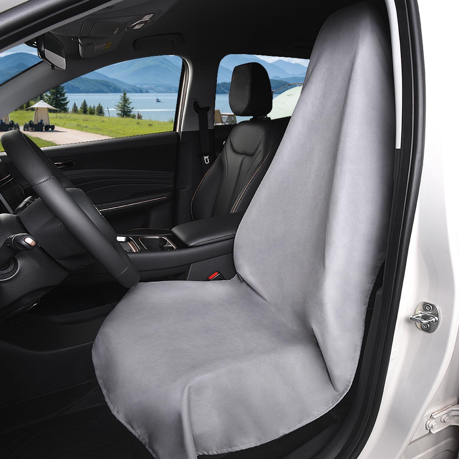 

AUTOYOUTH Soft Car Seat Covers Fit for Various Car Models Universal сірий колір