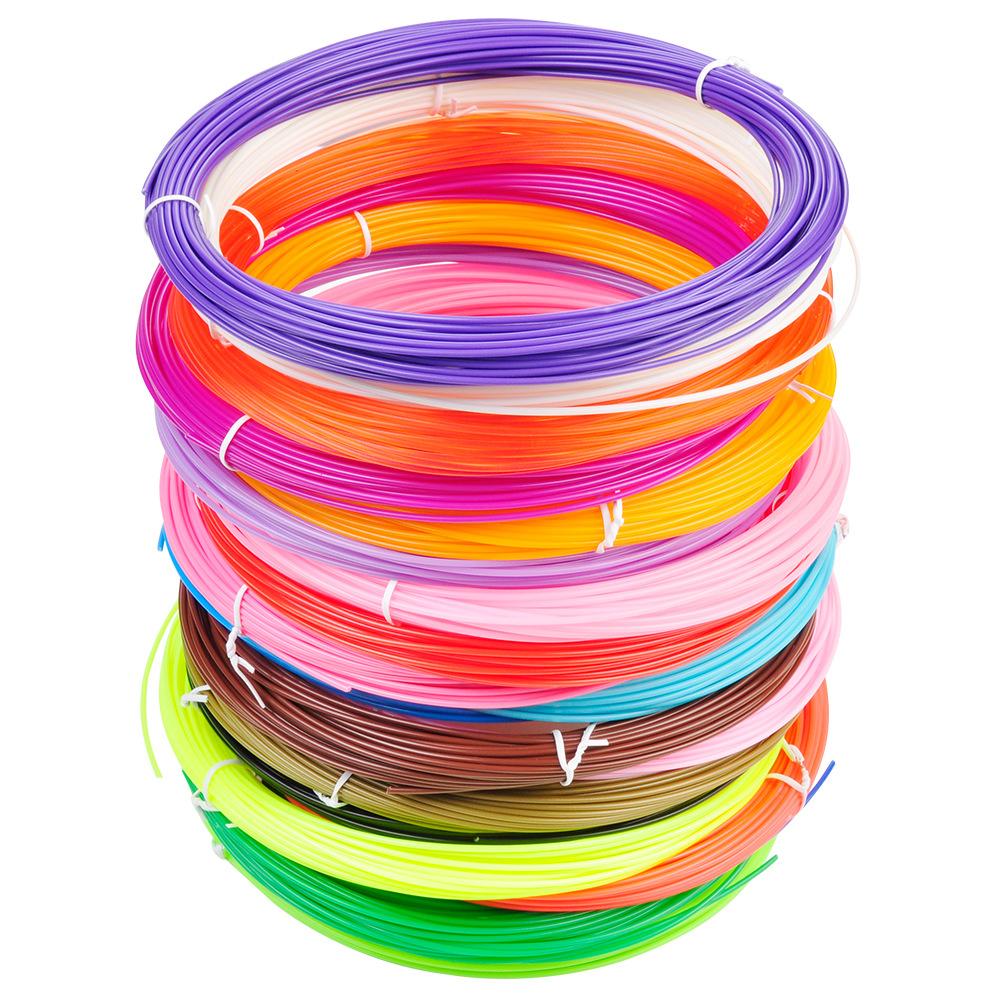 PLA Filament For 3d Pen,Diameter 1.75mm,3D Print Plastic,Pen Filament Materials,30 non Repeating Colors,150M/90M,Birthday Gift