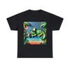 Unisex Adult T Shirt Chill Chameleon Art Tee Tropical Chill Beach Summer Vibes