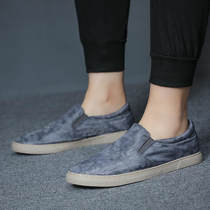 Fashion Men's Canvas Shoes Hot Sale Lightweight Comfortable Low-cut Vulcanized Espadrille Non-slip Casual Men Flats Shoes BD23001