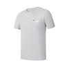 Fila Fitness Minimalist Fashion Casual Versatile Comfortable Skin-Friendly Short Sleeve T-Shirt Men Tops Blue-Mist-Gray A11M521106F-GY